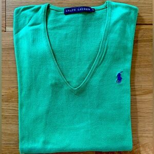 Polo Ralph Lauren emerald green sweater